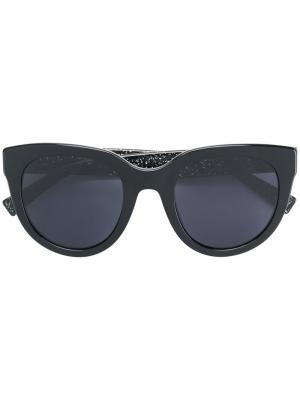 Солнцезащитные очки в оправе кошачий глаз Marc Jacobs Eyewear. Цвет: чёрный