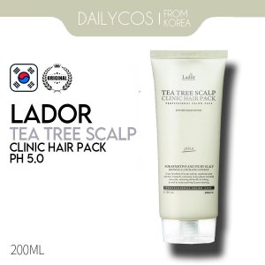 [] Tea Tree Scalp CLINIC HAIR PACK 200G ph5.0 охлаждающий эффект Lador