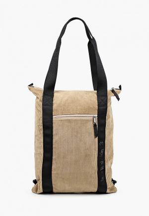 Сумка Jack Wolfskin NATURE BACKBAG. Цвет: бежевый