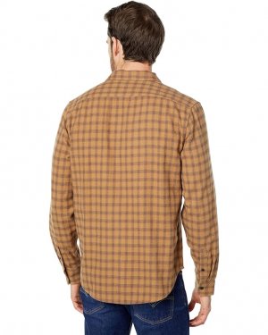 Рубашка Double Pocket Shirt, цвет Camel Plaid 7 For All Mankind