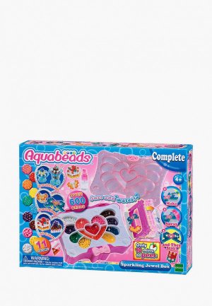 Набор игровой Aquabeads Студия сверкающих драгоценностей. Цвет: голубой