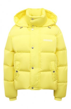 Утепленная куртка Dsquared2. Цвет: жёлтый