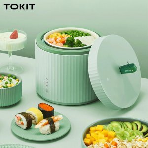 Tokit 1,5 л рисоварка для дома на 2-3 человека с керамическим антипригарным покрытием, электрическая машина приготовления супа, каши, одноразовая работа Xiaomi