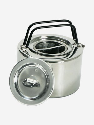 Чайник Teapot 2,5 л, Серебряный, размер Без размера Tatonka. Цвет: серебряный