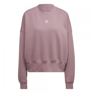 Женский джемпер Adicolor Essentials Fleece Sweatshirt adidas Originals. Цвет: фиолетовый