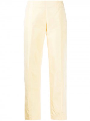 Укороченные брюки 1960-х годов с завышенной талией Emilio Pucci Pre-Owned. Цвет: желтый