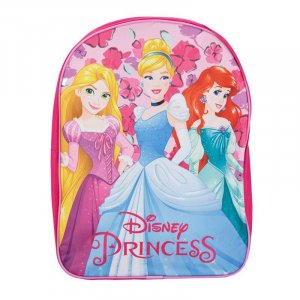 Розовый рюкзак Princess 3 40x30x15 DISNEY детский