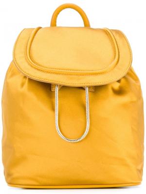 Рюкзак на затяжках Diane Von Furstenberg. Цвет: жёлтый и оранжевый
