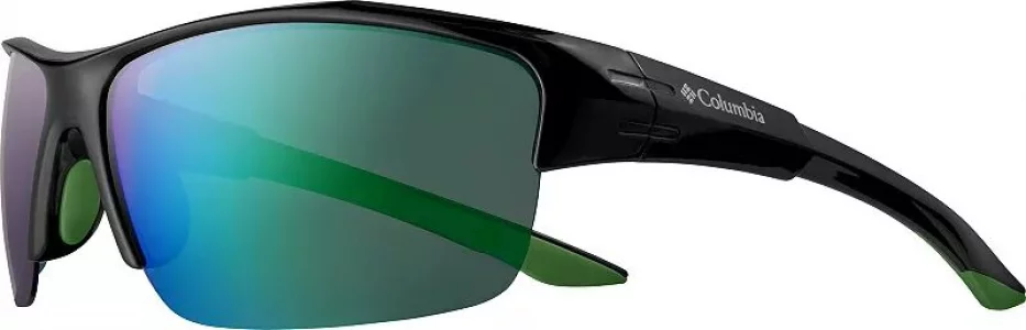 Поляризованные солнцезащитные очки Wingard, черный/зеленый Columbia