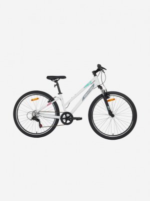 Велосипед горный женский Aura 1.0 26 2024, Белый Denton. Цвет: белый