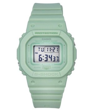 G-Shock Digital Зеленый полимерный ремешок Кварцевые женские часы с зеленым циферблатом GMD-S5600BA-3 200M Casio
