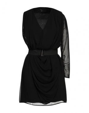 Короткое платье FULL CIRCLE. Цвет: черный