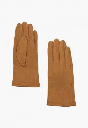 Перчатки Модные истории. Цвет: коричневый