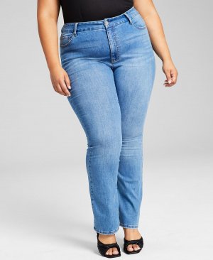 Модные джинсы Bootcut больших размеров с высокой посадкой And Now This