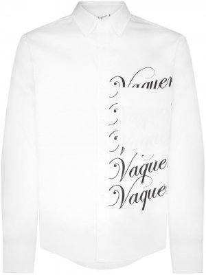 Рубашка с логотипом Vaquera. Цвет: белый