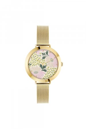 Модные аналоговые кварцевые часы из нержавеющей стали с цветочным принтом Ammy - Bkpams305 , мультиколор Ted Baker