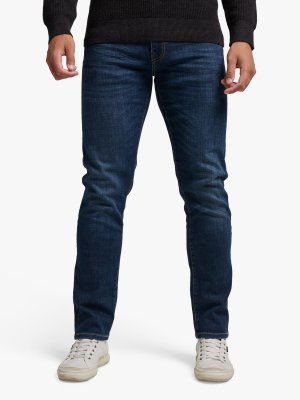 Узкие прямые джинсы из органического хлопка, чернила Jefferson Superdry