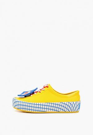 Кеды Melissa. Цвет: желтый