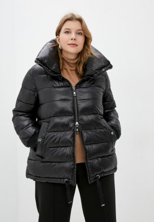 Куртка утепленная Elena Miro. Цвет: черный