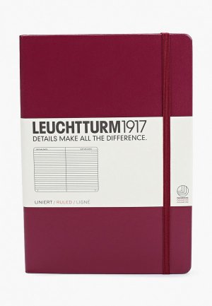 Блокнот Leuchtturm1917. Цвет: бордовый
