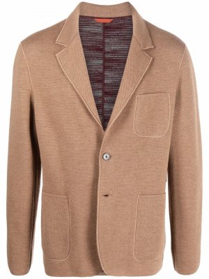 Однобортный пиджак Missoni. Цвет: коричневый