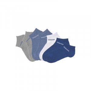 Женские носки-кеды (7 пар) с вязаным логотипом, цвет weiss Chiemsee