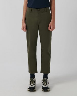 Мужские зеленые классические брюки Loreak Mendian. Цвет: зеленый