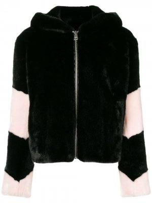 Louve faux fur jacket La Seine & Moi. Цвет: черный