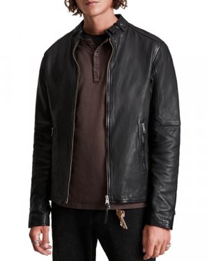 Кожаная байкерская куртка Cora ALLSAINTS, цвет Black AllSaints