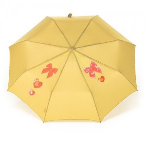 Зонт, желтый Airton. Цвет: желтый