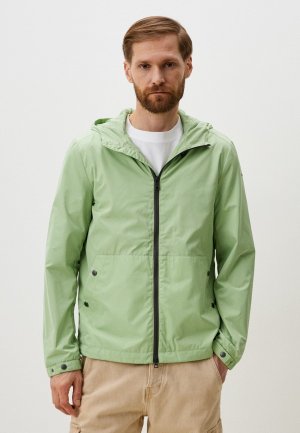 Куртка Geox. Цвет: зеленый