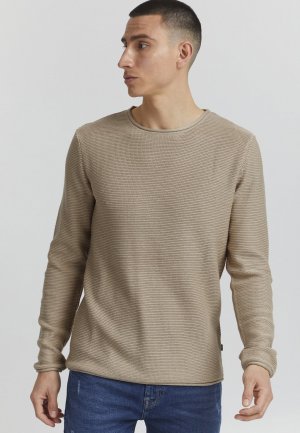 Вязаный свитер SDJARAH , цвет humus melange Solid