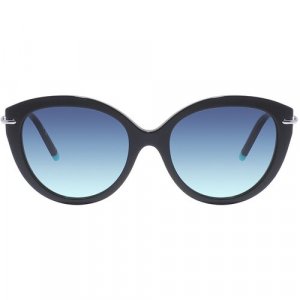 Солнцезащитные очки , черный Tiffany. Цвет: черный