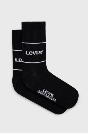 Носки (2 упаковки) Levi's, черный Levi's