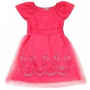 Платье , размер 152, розовый cherubino. Цвет: розовый/бежевый