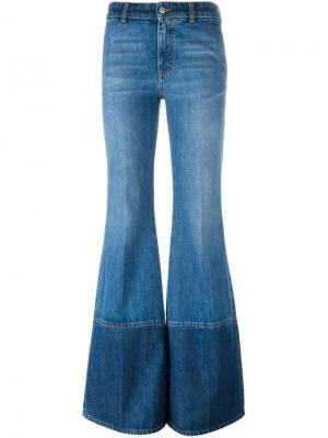 Расклешенные джинсы Alexander McQueen. Цвет: синий