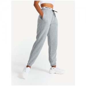 Спортивные брюки (L, серый-меланж) EAZYWAY. Цвет: серый