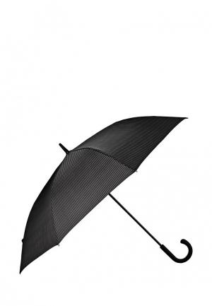 Зонт-трость Eleganzza. Цвет: черный