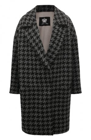 Шерстяное пальто Julia Dilua. Цвет: серый