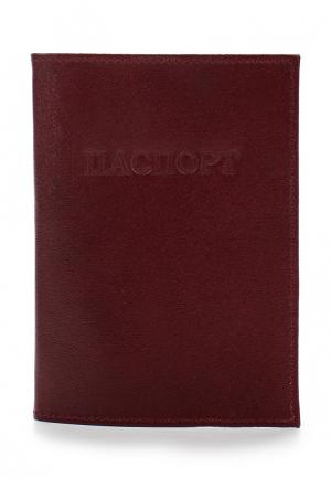 Обложка для паспорта Olci. Цвет: бордовый
