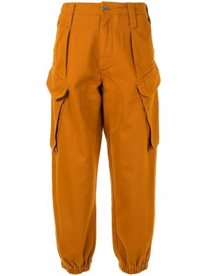 MarquesAlmeida зауженные брюки карго Marques'Almeida. Цвет: оранжевый