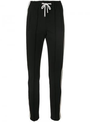Спортивные брюки с полосками Dondup. Цвет: чёрный