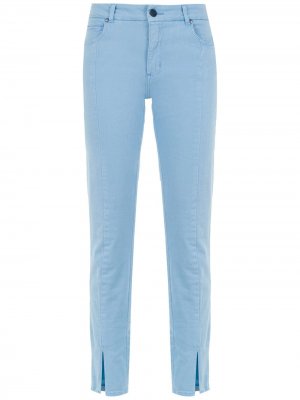 Skinny trousers Tufi Duek. Цвет: синий
