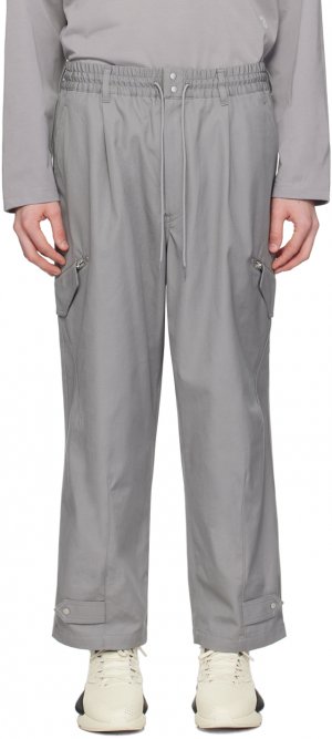 Серые брюки-карго для рабочей одежды Y-3