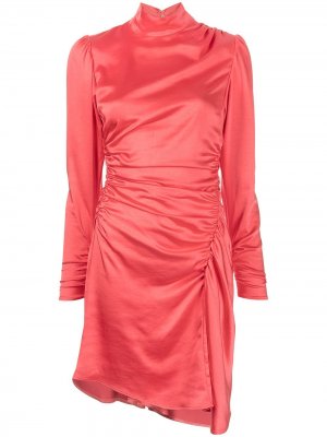 Платье миди с высоким воротником A.L.C.. Цвет: розовый