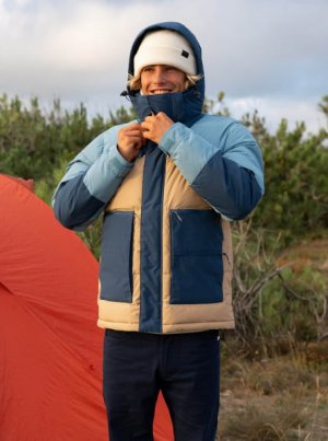 Утепленная куртка Nomad QUIKSILVER. Цвет: provincial blue - so