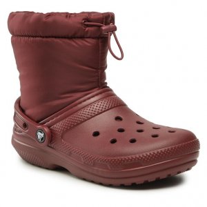 Ботинки ClassicLined Neo, вишневый/бордовый Crocs