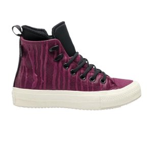 Водонепроницаемые ботинки Chuck Taylor All Star, женские кроссовки Lion Fish Purple Dark-Sangria Black 558831C Converse