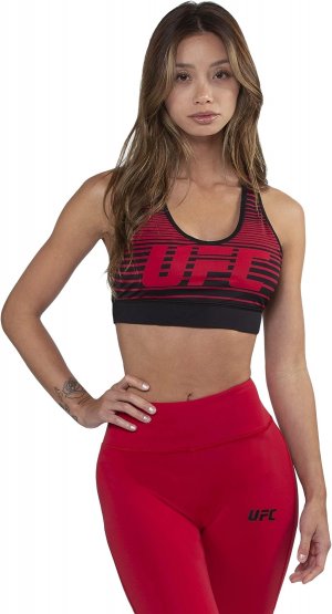 Незаменимый спортивный бюстгальтер UFC, красный Ufc