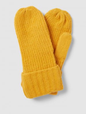 Перчатки трикотажные, модель AIVO , горчично-желтый ICHI